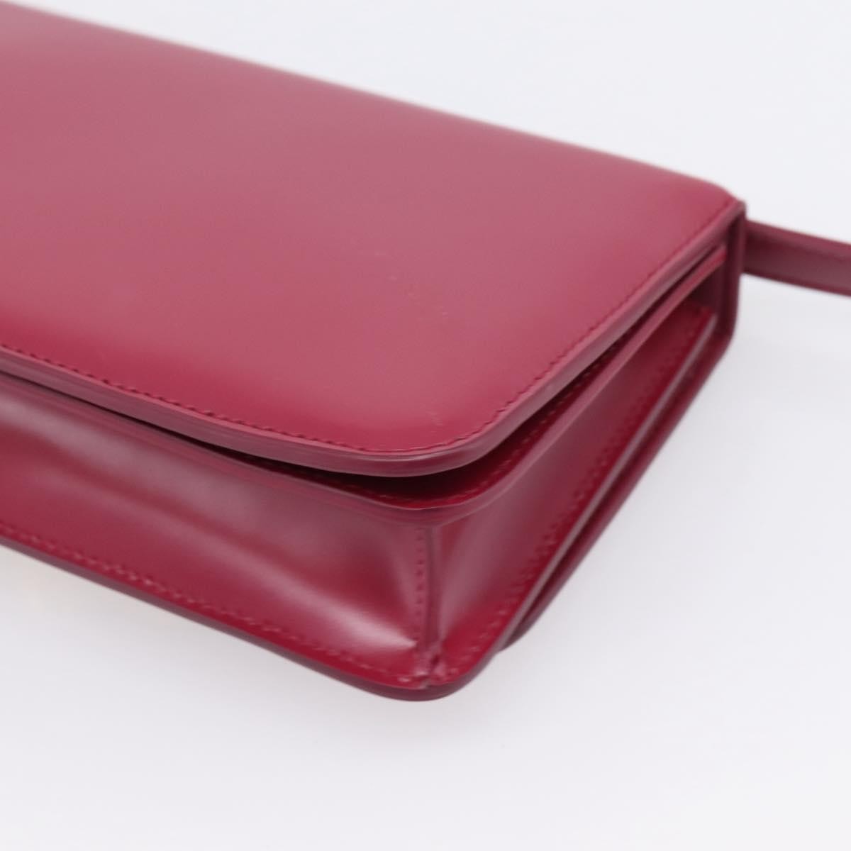 Bottega Veneta BV Classic Smooth Calfskin, Burgundy, Leather, Shoulder Bag