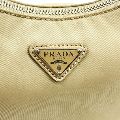 Prada Re-Edition 2005 Tessuto, Beige, Nylon, Shoulder Bag