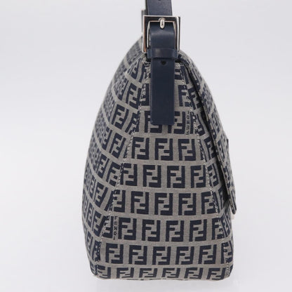 Fendi Fendi mamma baguette Monogram Canvas, Navy, Canvas, Handbag