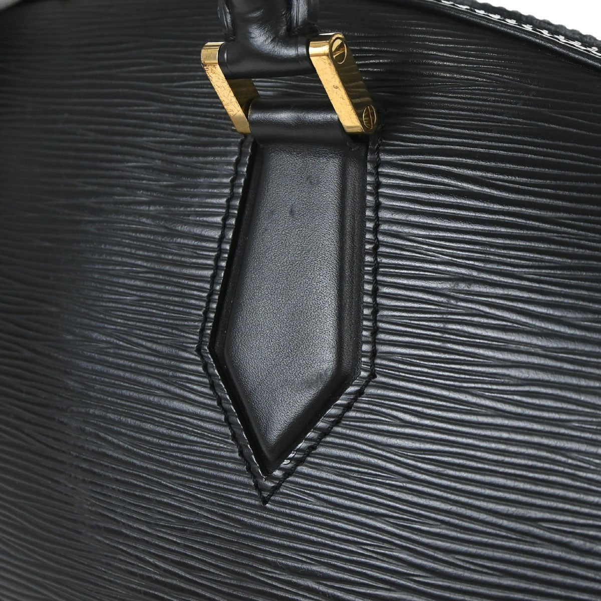 Louis Vuitton Jasmin Epi Leather, Black, Leather, Handbag