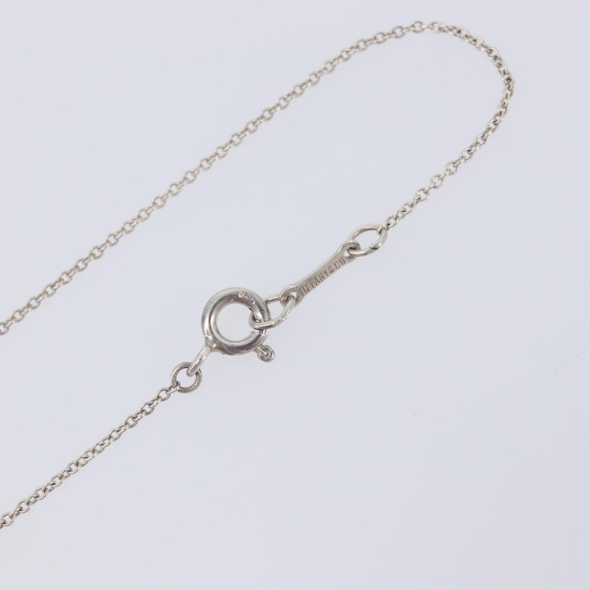 Tiffany & Co. Elsa Peretti Bean Pendant Sterling Silver, Silver, Sterling Silver, Necklace