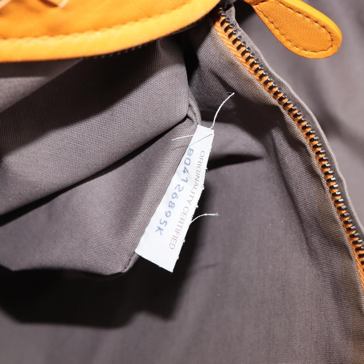 Bottega Veneta Capri Intrecciato Nappa, Orange, Leather, Tote Bag