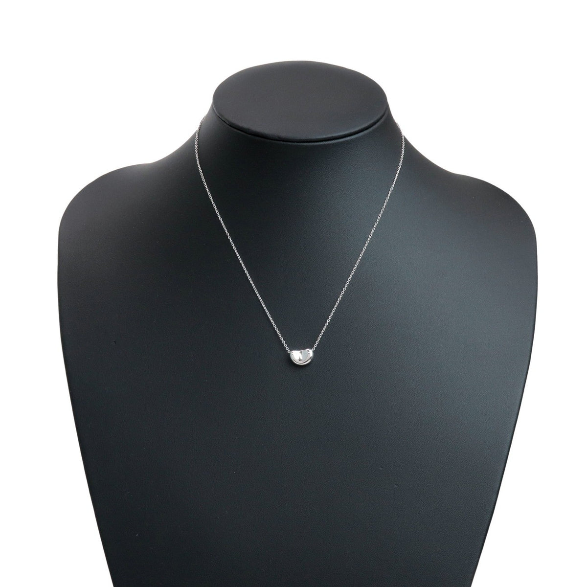 Tiffany & Co. Elsa Peretti Bean Pendant Sterling Silver, Silver, Silver, Necklace