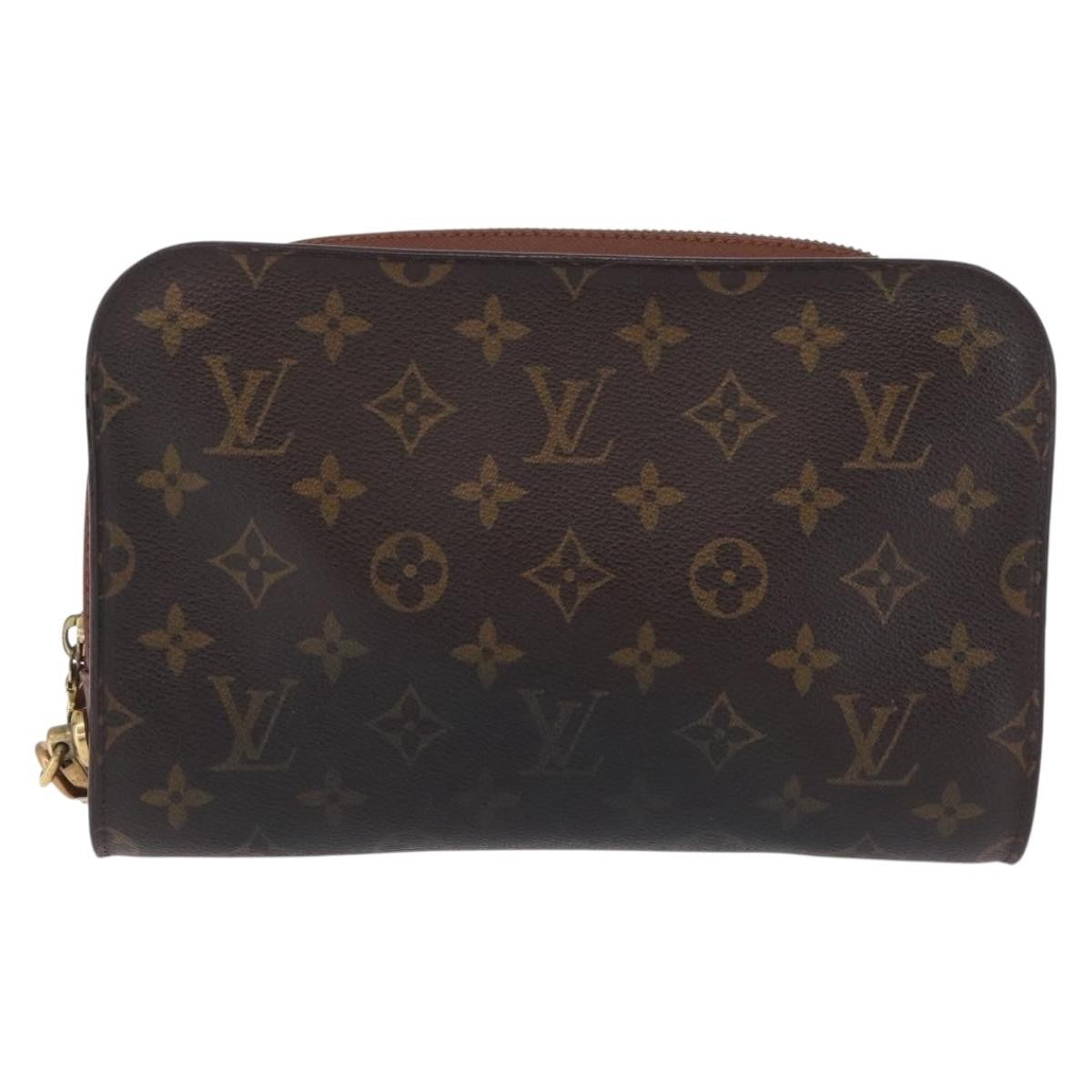 Louis Vuitton Pochette Orsay Monogram Canvas, Brown, Canvas, Clutch