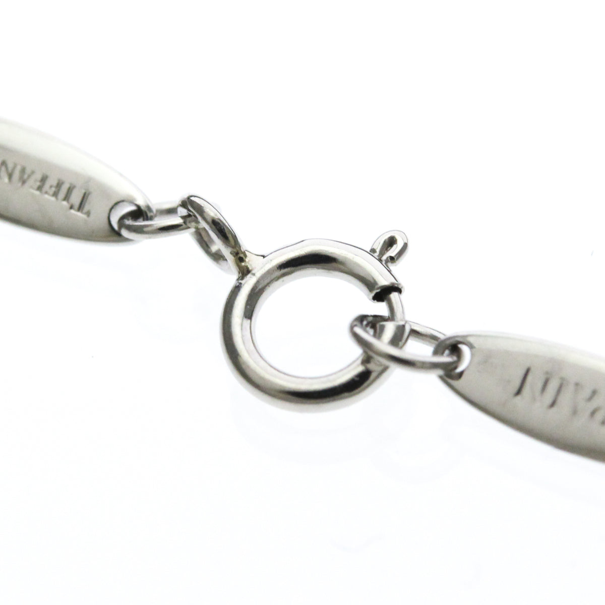 Tiffany & Co. Elsa Peretti Open Heart Pendant Platinum, Silver, Platinum, Necklace