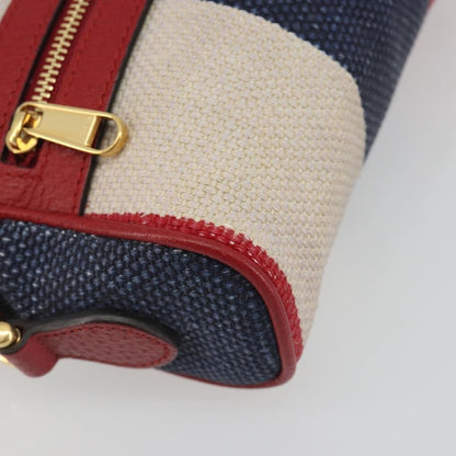 Gucci Ophidia Striped Canvas, Red, Canvas, Shoulder Bag
