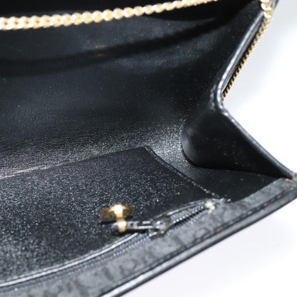 Christian Dior Vintage Trotter Flap Canvas, Black, Canvas, Shoulder Bag