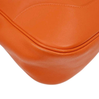 Hermes Trim Epsom, Orange, Leather, Shoulder Bag