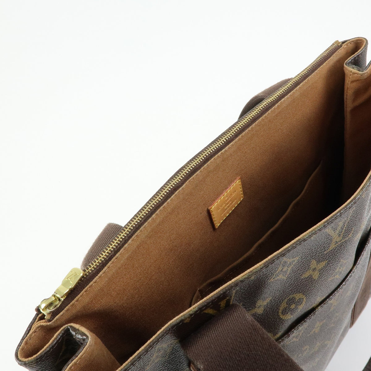 Louis Vuitton Cabas Beaubourg Monogram Canvas, Brown, Canvas, Tote Bag