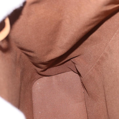 Louis Vuitton Vintage Montsouris Monogram Canvas, Brown, Canvas, Backpack