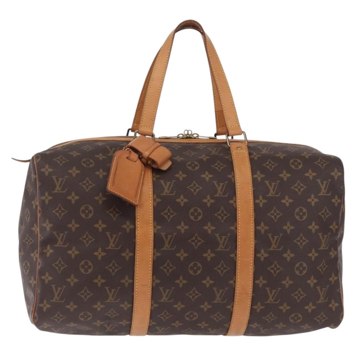 Louis Vuitton Sac Souple Monogram Canvas, Brown, Canvas, Handbag