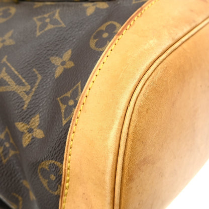 Louis Vuitton Vintage Montsouris Monogram Canvas, Brown, Canvas, Backpack