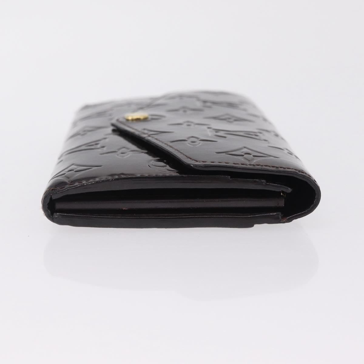Louis Vuitton Sarah Wallet NM Monogram Vernis, Burgundy, Patent Leather, Wallet
