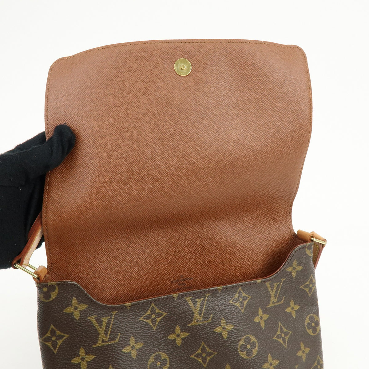 Louis Vuitton Musette Tango Monogram Canvas, Brown, Canvas, Shoulder Bag