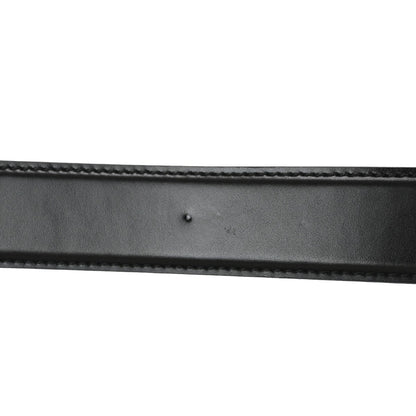 Gucci G Buckle Belt Leather, Black, Leather, Belt
