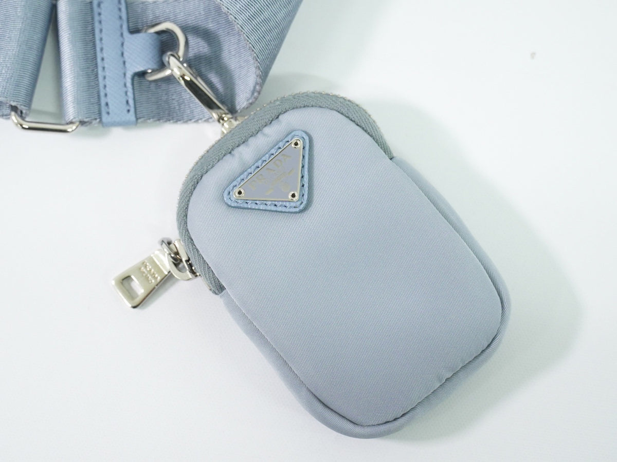 Prada Re-Edition 2005 Tessuto, Blue, Nylon, Shoulder Bag
