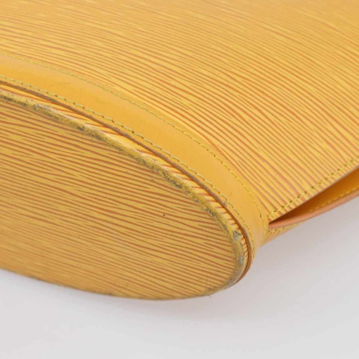 Louis Vuitton Saint Jacques Epi Leather, Yellow, Leather, Handbag