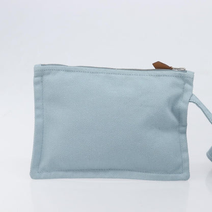 Hermes Bora Bora Toile, Blue, Canvas, Tote Bag
