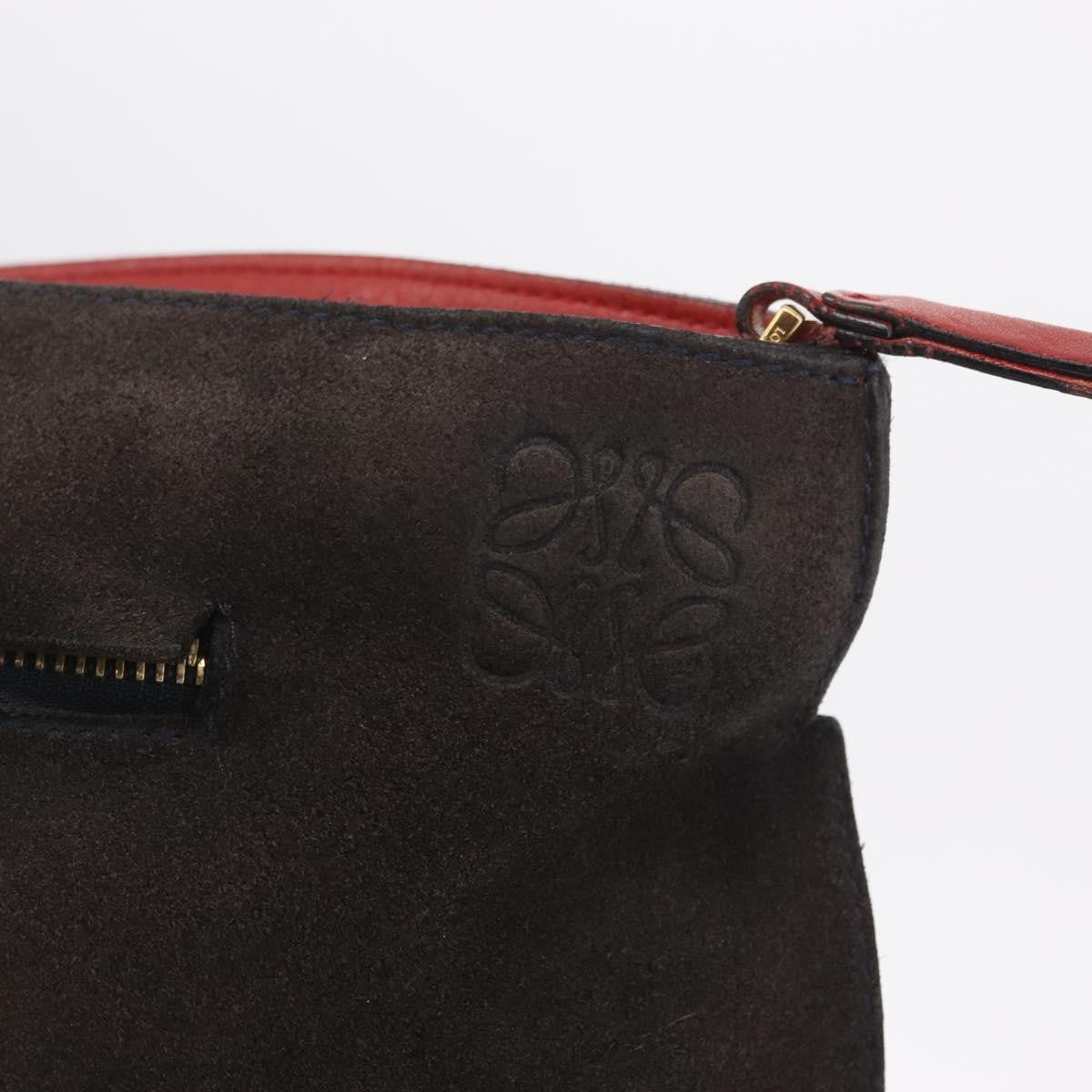 Loewe Anton Suede, Brown, Suede, Backpack