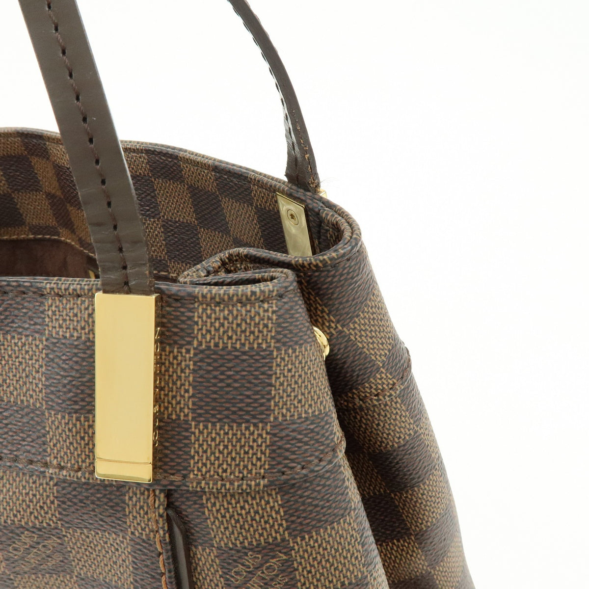 Louis Vuitton Marylebone Damier, Brown, Canvas, Handbag