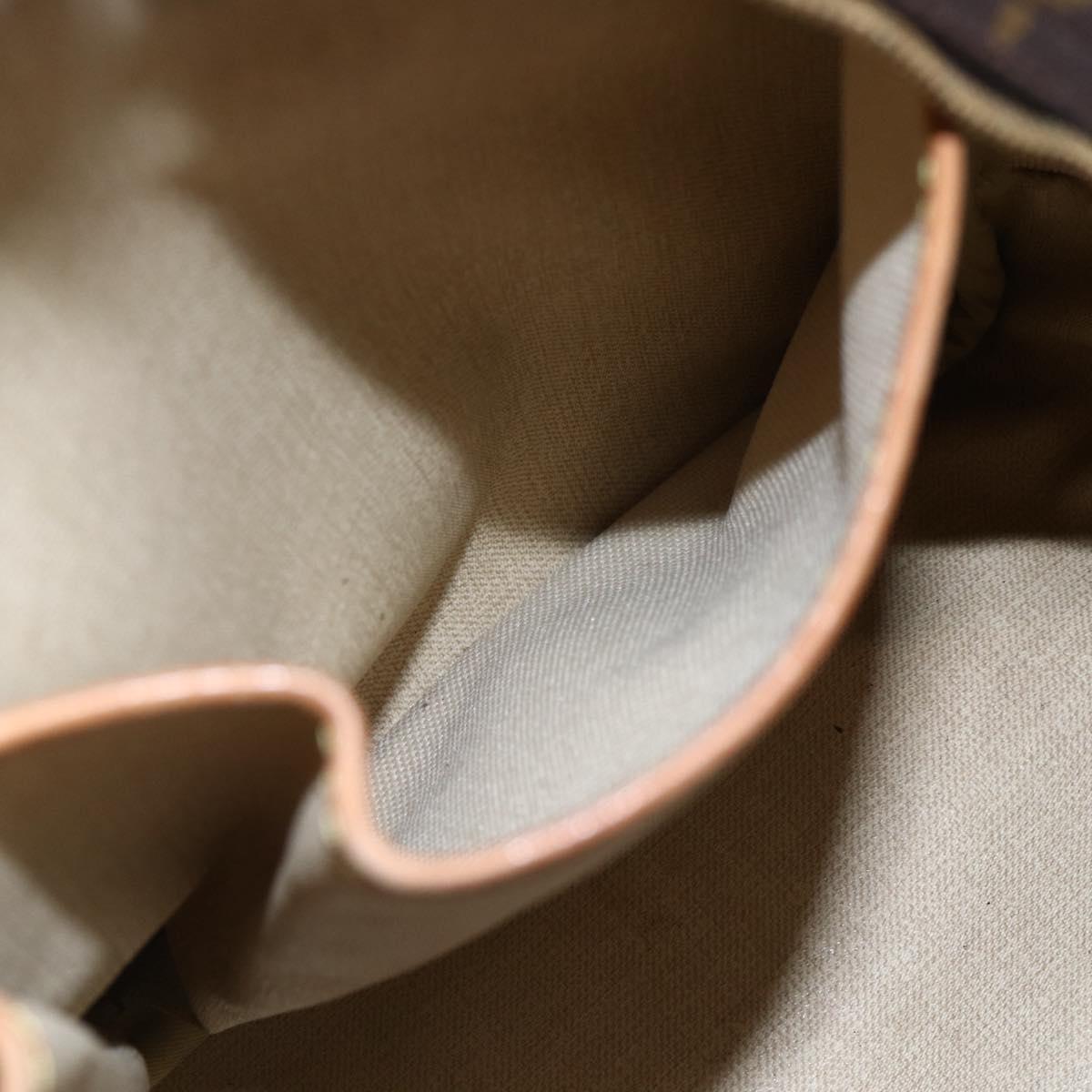 Louis Vuitton Deauville Handbag Monogram Canvas, BROWN, CANVAS, Handbag