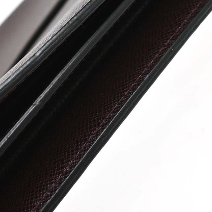 Louis Vuitton Serviette Moskova Taiga Leather, Purple, Leather, Briefcase