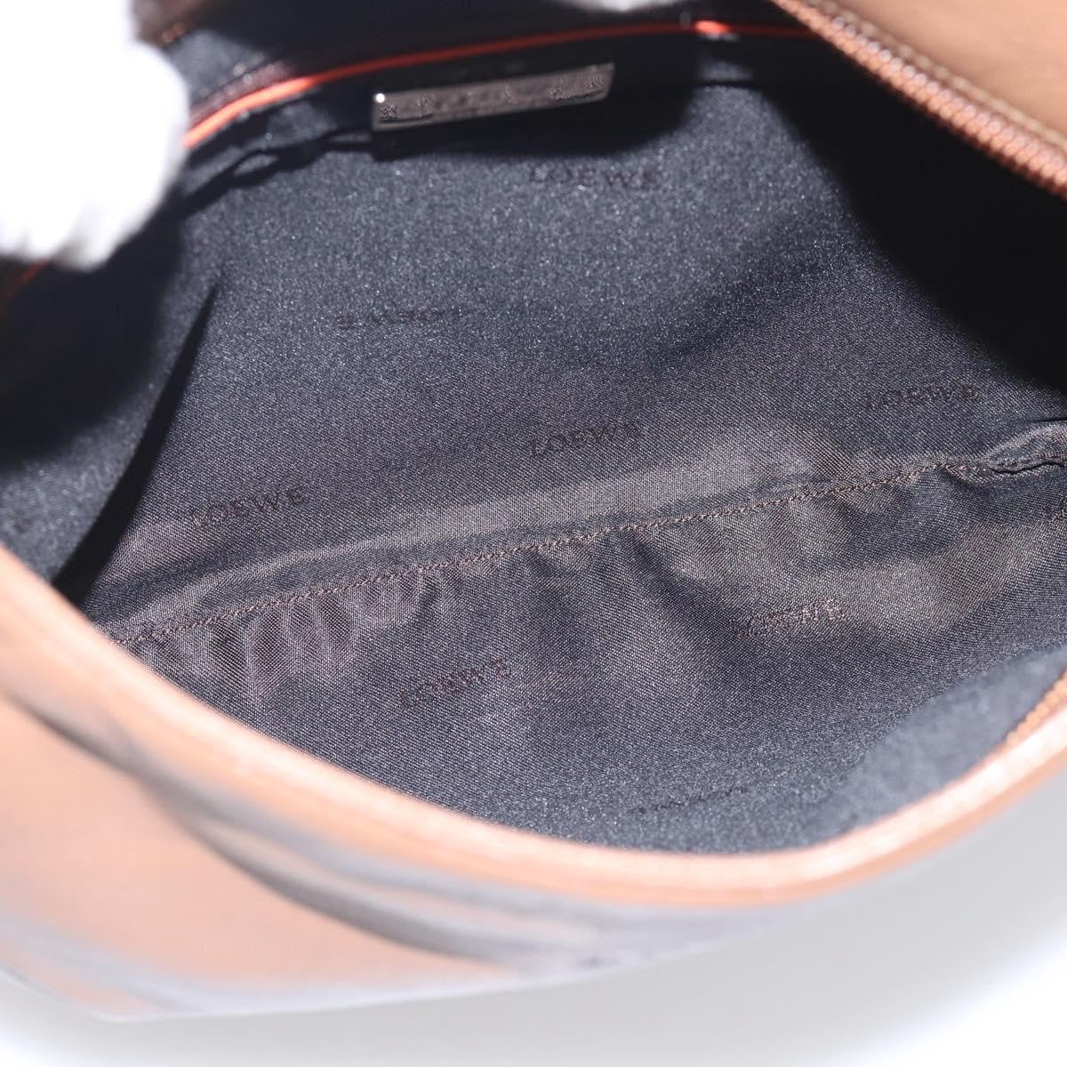 Loewe Shoulder bag Leather, Brown, Leather, Shoulder Bag