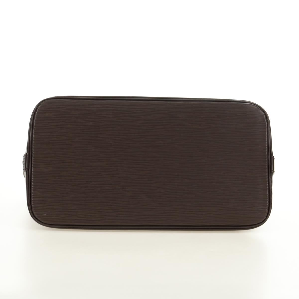 Louis Vuitton Alma Epi Leather, Brown, Leather, Handbag