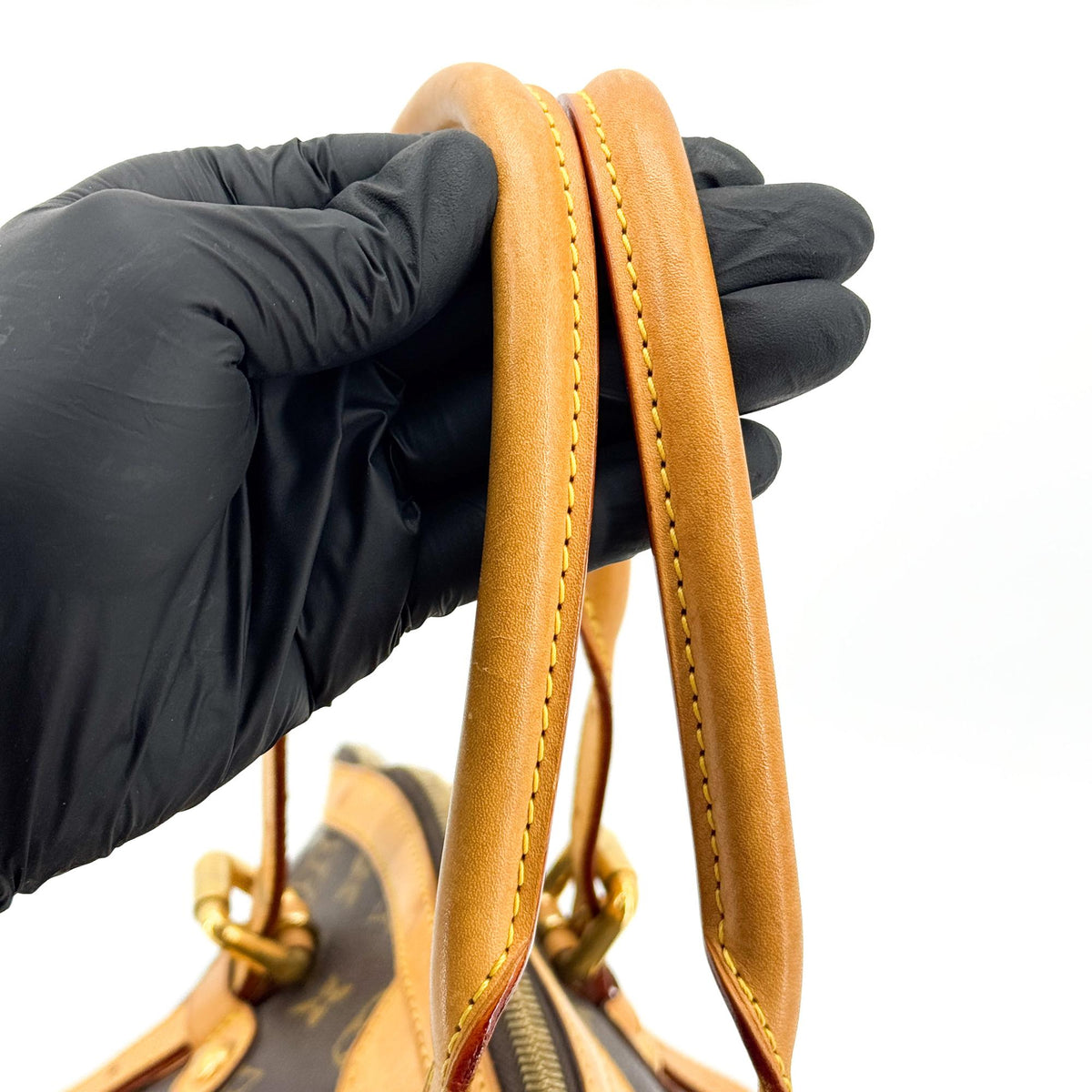 Louis Vuitton Tivoli Monogram Canvas, Brown, Canvas, Handbag