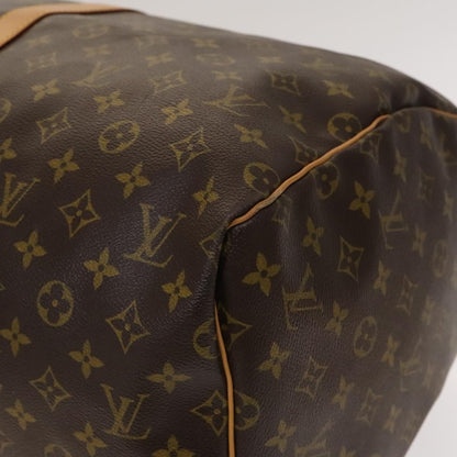 Louis Vuitton Keepall Bag Monogram Canvas, BROWN, CANVAS, Travel bag