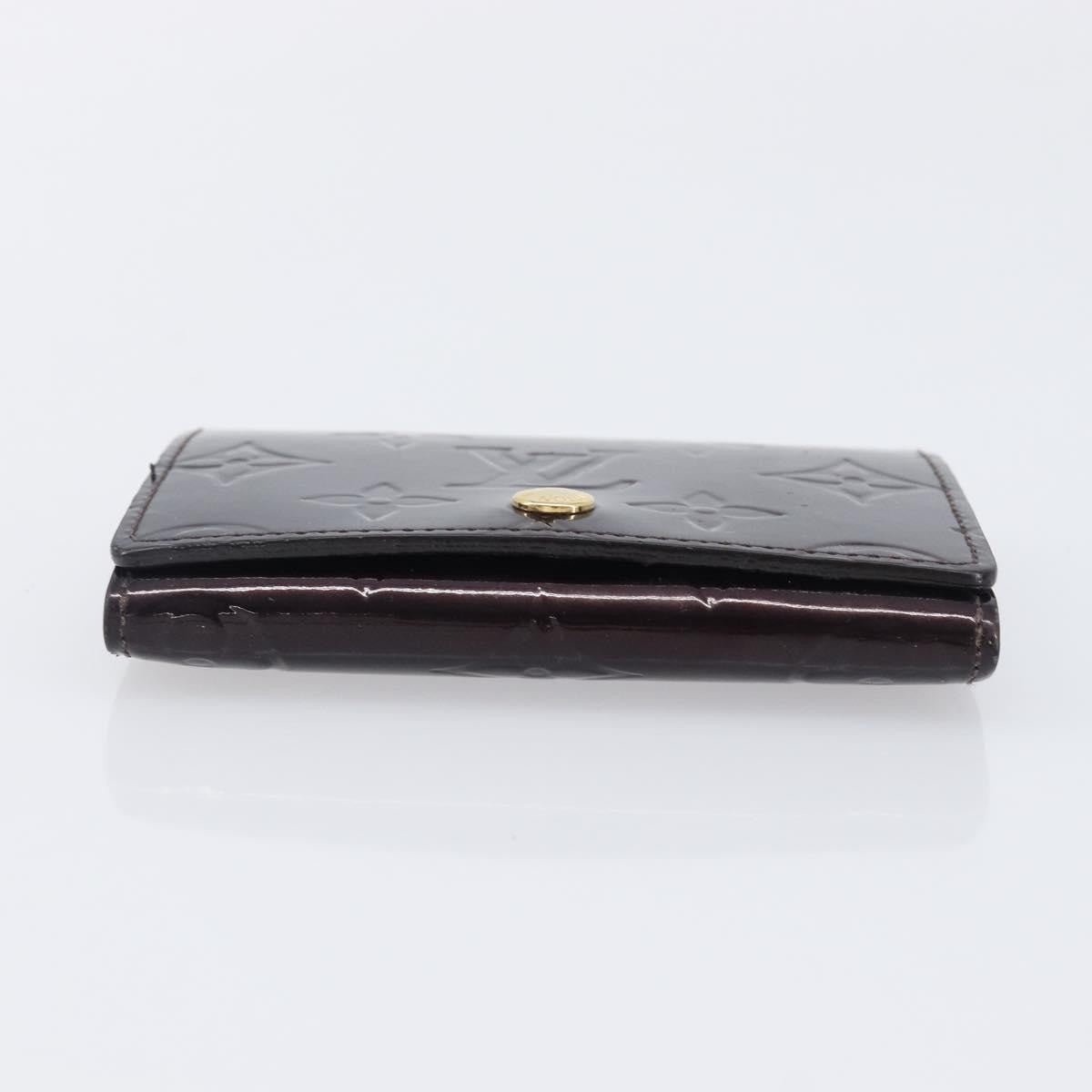 Louis Vuitton Elise Monogram Vernis, Burgundy, Patent Leather, Wallet
