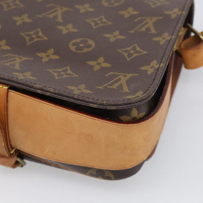 Louis Vuitton Cartouchiere Monogram Canvas, Brown, Canvas, Handbag