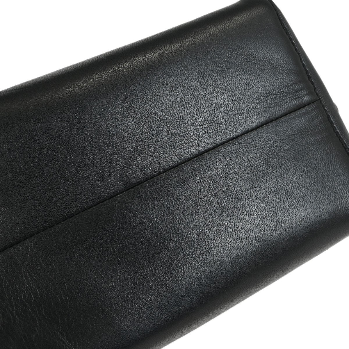 Loewe Anagram Leather, Black, Leather, Handbag