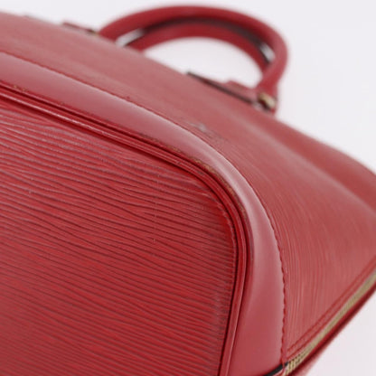 Louis Vuitton Vintage Alma Epi Leather, Red, Leather, Handbag