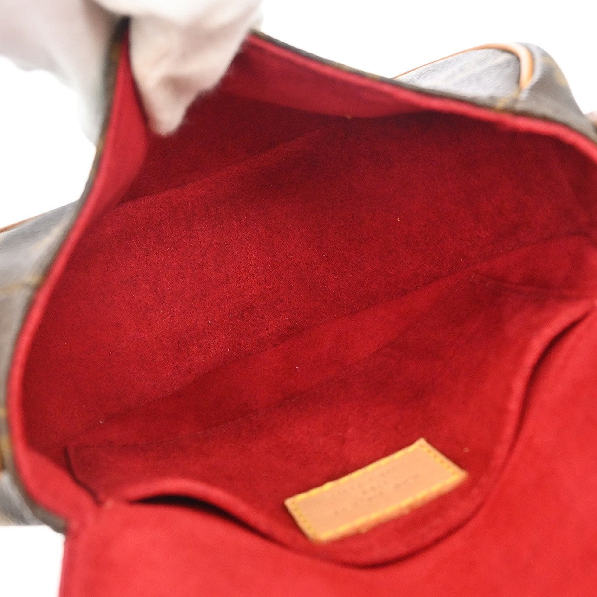 Louis Vuitton Tambourine Monogram Canvas, Brown, Canvas, Shoulder Bag