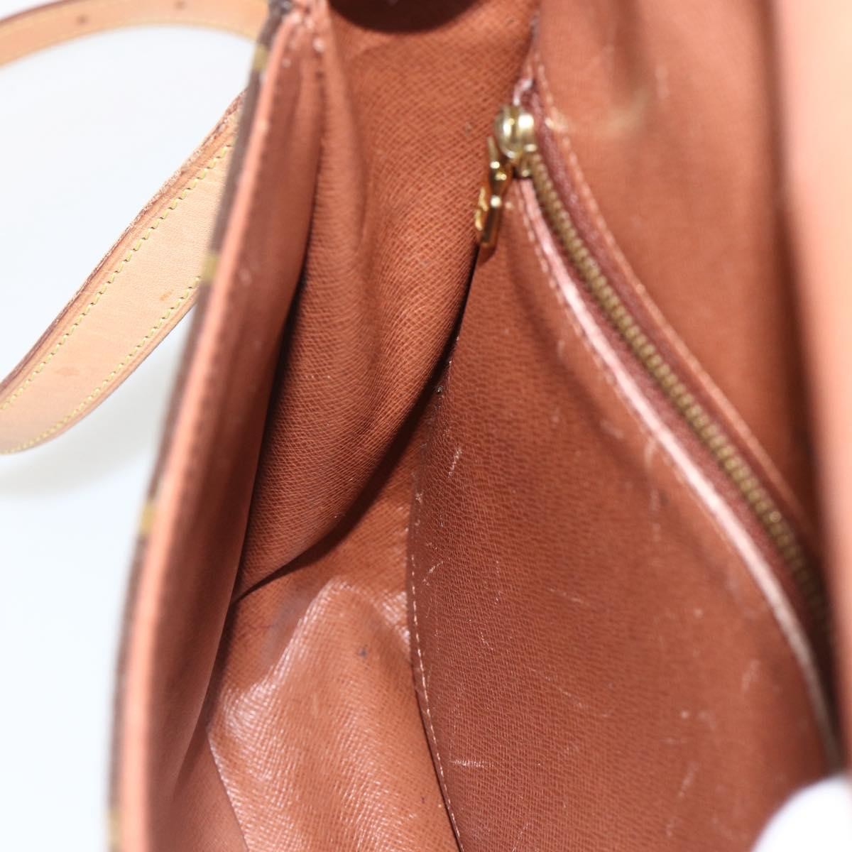 Louis Vuitton Saint Cloud Monogram Canvas, Brown, Canvas, Handbag