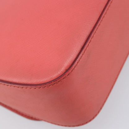 Salvatore Ferragamo Gancini Leather, Pink, Leather, Shoulder Bag
