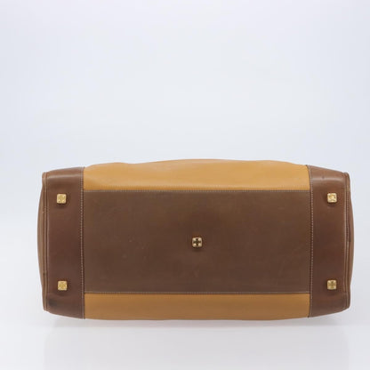 Loewe Amazona Leather, Beige, Leather, Handbag