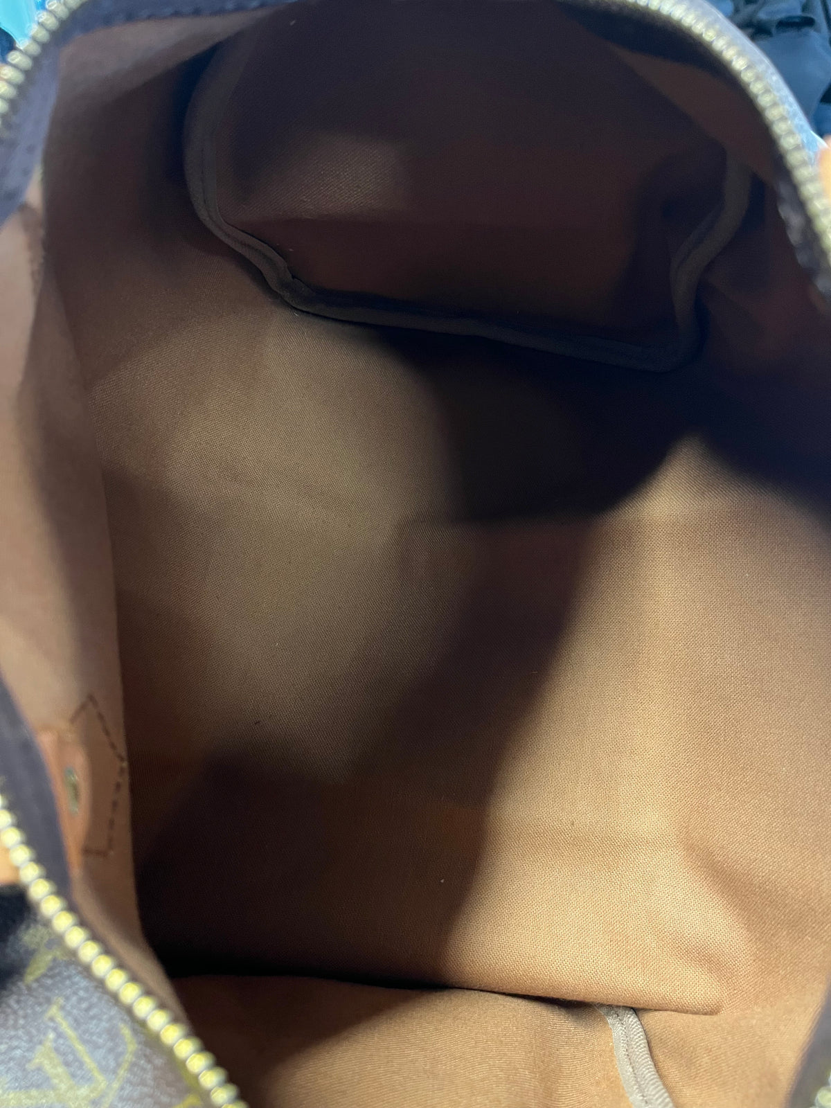 Louis Vuitton Speedy Monogram Canvas, Brown, Canvas, Handbag