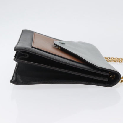 Celine Pocket Envelope Leather, Multicolour, Leather, Shoulder Bag