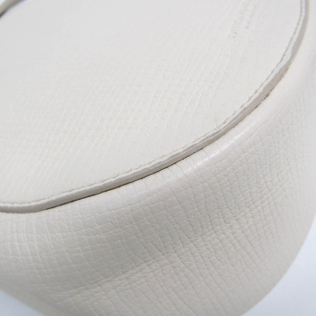 Bottega Veneta Palmellato Convertible Belt Leather, White, Leather, Handbag