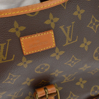 Louis Vuitton Saumur Monogram Canvas, Brown, Canvas, Shoulder Bag