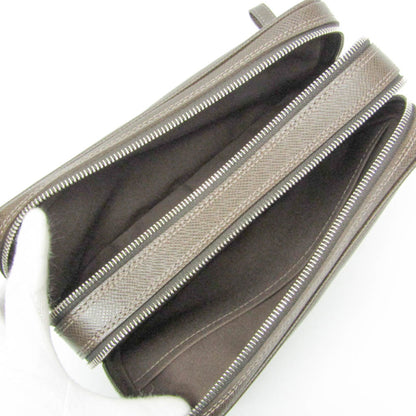 Louis Vuitton Pavel Taiga Leather, Brown, Leather, Clutch