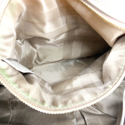 Burberry Enmore Quilted Leather, Beige, Leather, Shoulder Bag