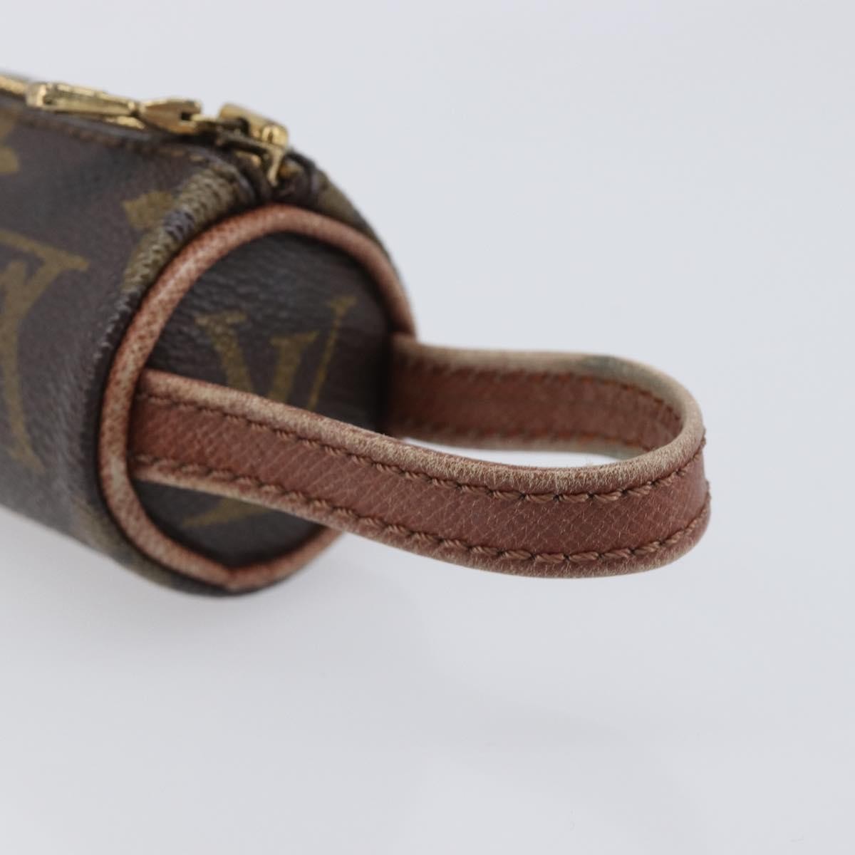 Louis Vuitton golf ball case monogram, Brown, Canvas, Clutch