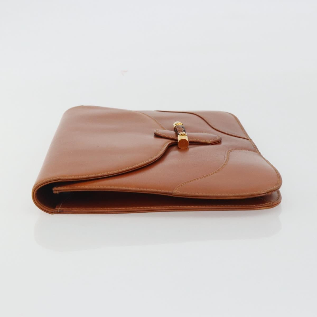 Gucci Vintage clutch Leather, Brown, Leather, Clutch