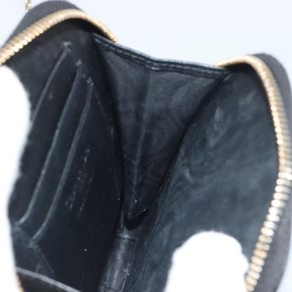 Christian Dior Lady Dior Phone Holder on Chain Cannage Quilt Lambskin, Black, Leather, Shoulder Bag