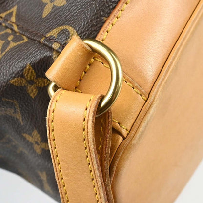 Louis Vuitton Vintage Montsouris Monogram Canvas, Brown, Canvas, Backpack