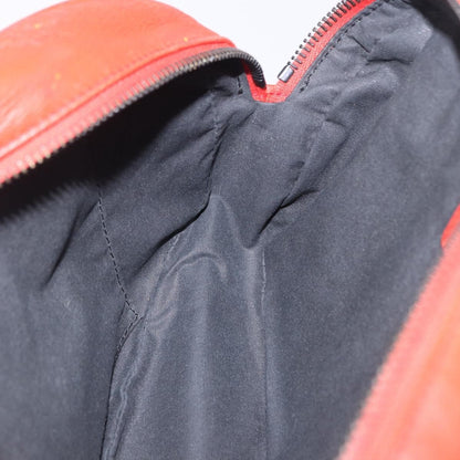 Bottega Veneta Light Waist Intrecciato Leather, Red, Leather, Clutch