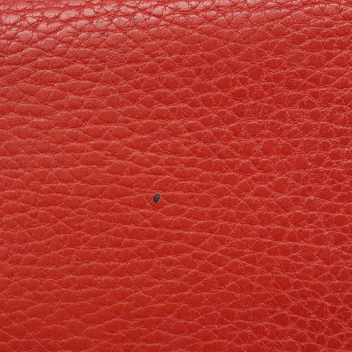 Gucci Swing Wallet on Strap Leather, Red, Leather, Crossbody Bag